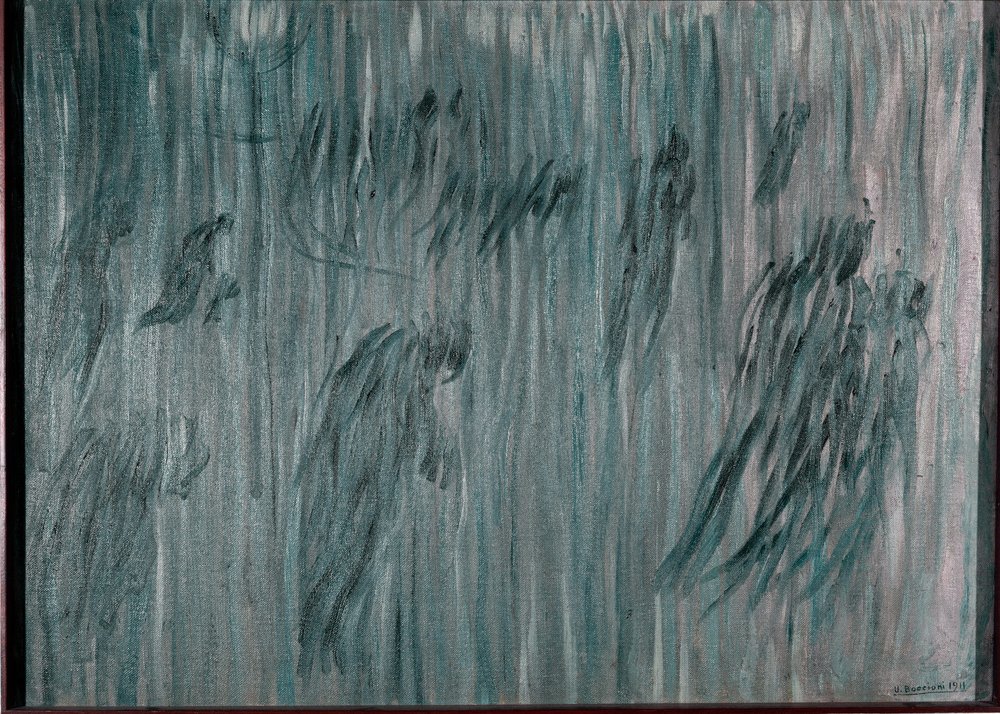 States of the Soul I, 3: Those Who Remain by Umberto Boccioni