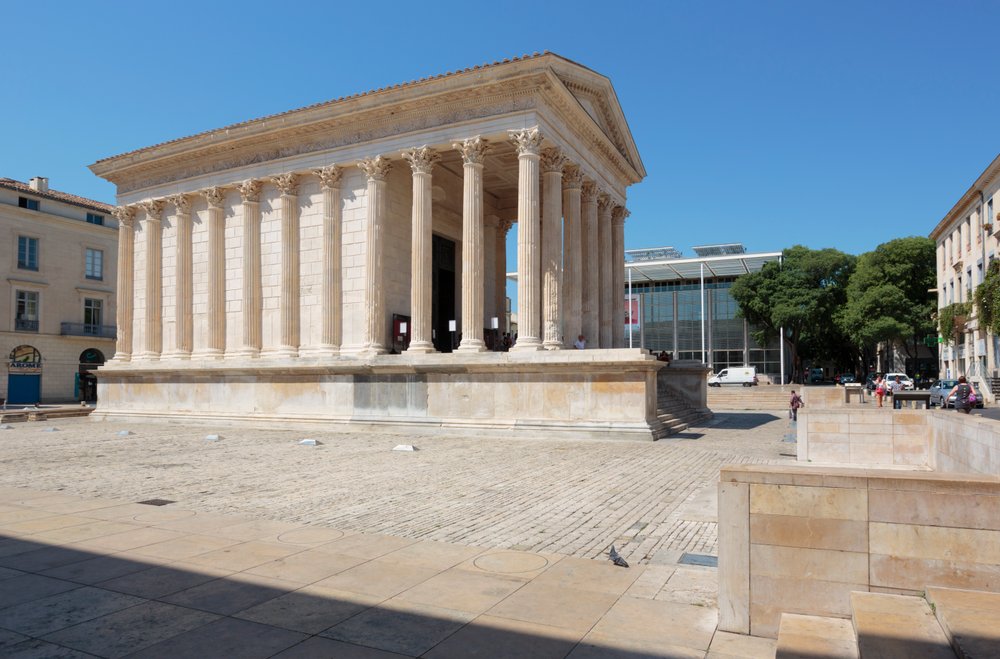 Nimes, France. Maison Carree. by Unbekannt Unbekannt