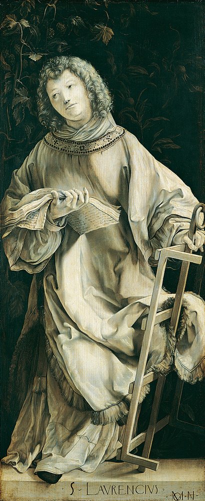 St. Lawrence, St. Cyriacus by Unbekannt Unbekannt