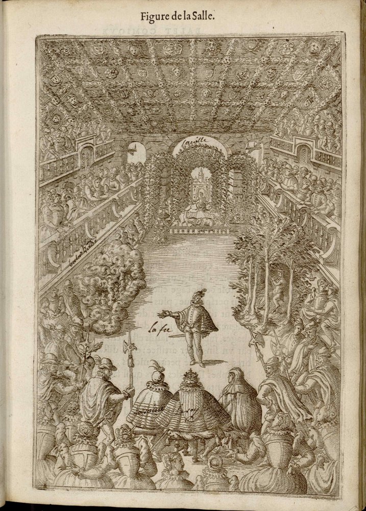 Ballet comique de la reine by Balthasar de Beaujoyeulx by Unbekannt