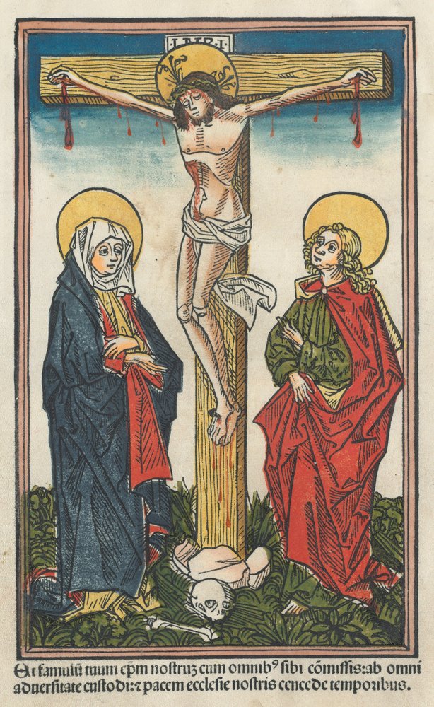 Christ on the Cross with the Virgin and Saint John, 1491