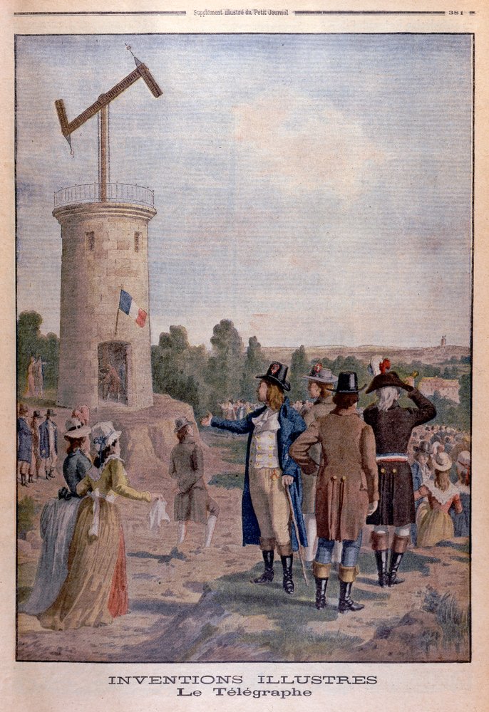 Claude Chappe 1763-1805, French engineer and inventor, c1901 by Unbekannt