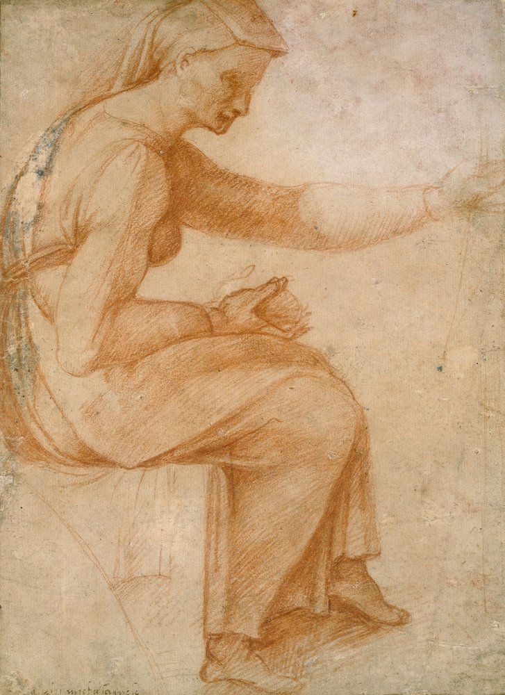 Detail from the Sistine Ceiling, 1508-1512 by Unbekannt