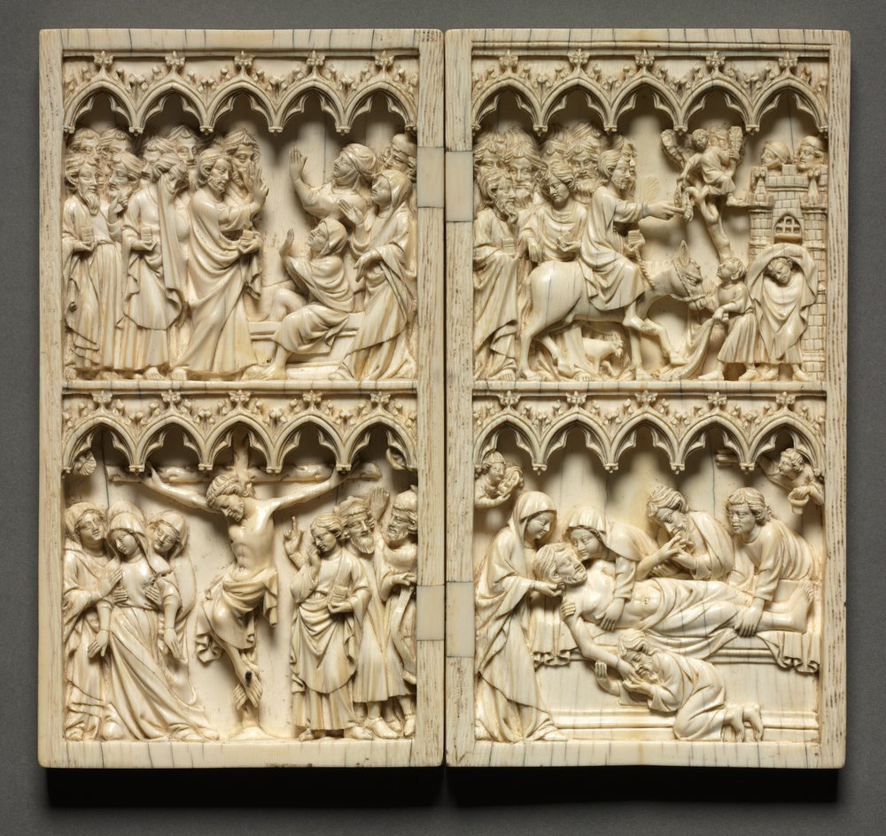 Diptych with Scenes from the Life of Christ (detail)