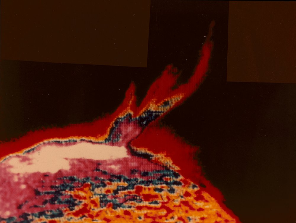 False Colour Image of a Solar Flare from Skylab by Unbekannt