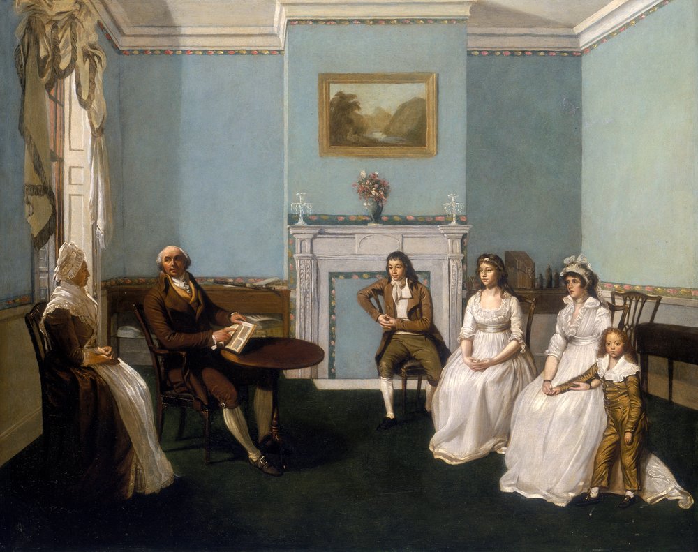 John Middleton with His Family in His Drawing Room