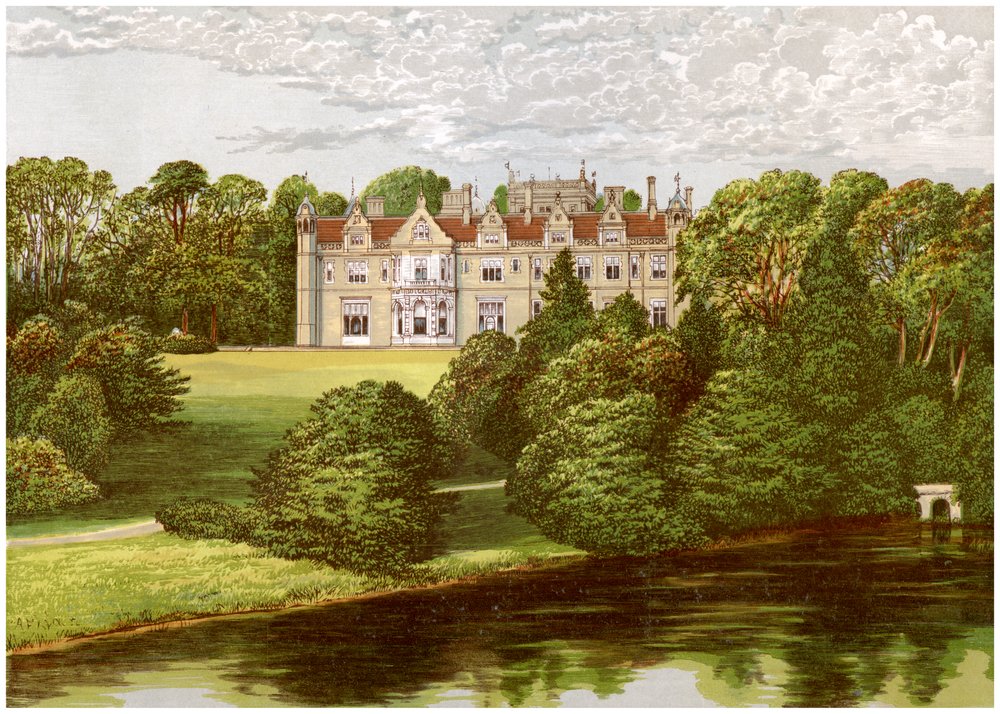 Keele Hall, Staffordshire, Home of the Sneyd Family