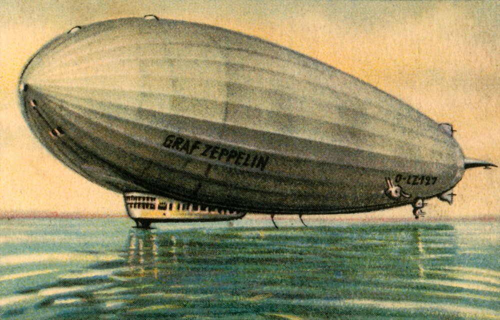 LZ 127 Graf Zeppelin by Unbekannt: Buy fine art print