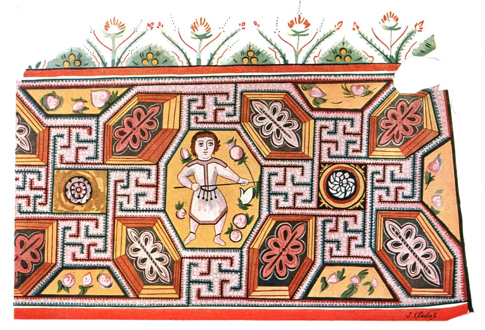 Mural Paintings in the Ruins of the Monastery of St Apollo at Bawit, Egypt