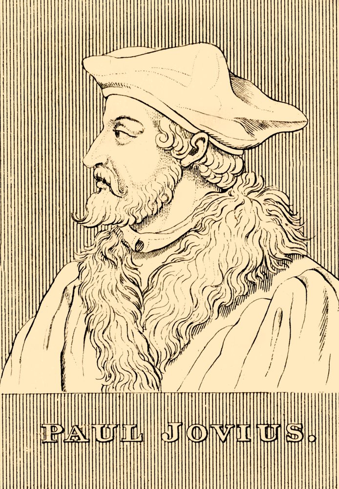 Paul Jovius, 1483-1552, 1830 by Unbekannt