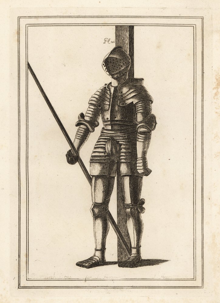 Suit of armour made for King Henry VIII at age 18 in the Tower of London by Unbekannt