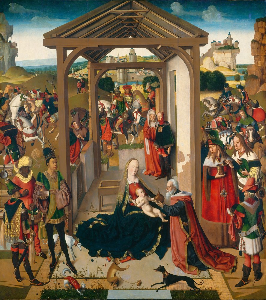 The Adoration of the Magi by Unbekannt: Buy fine art print