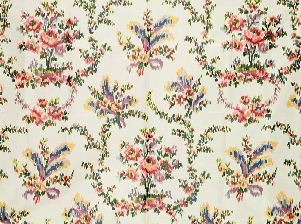 Cloth woven for Queen Marie Antoinette at the Palace of St. Cloud, c.1797