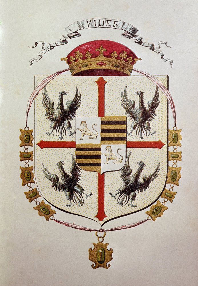 Coat of arms of the Gonzaga family by Unbekannter Künstler