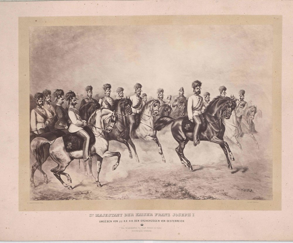 Emperor of Austria Franz Joseph I by Unbekannter Künstler