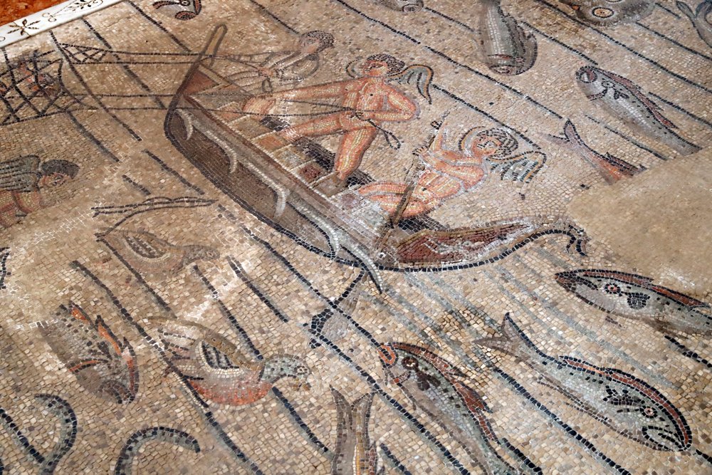 Patriarchal Basilica of Aquileia. Mosaic Floor with