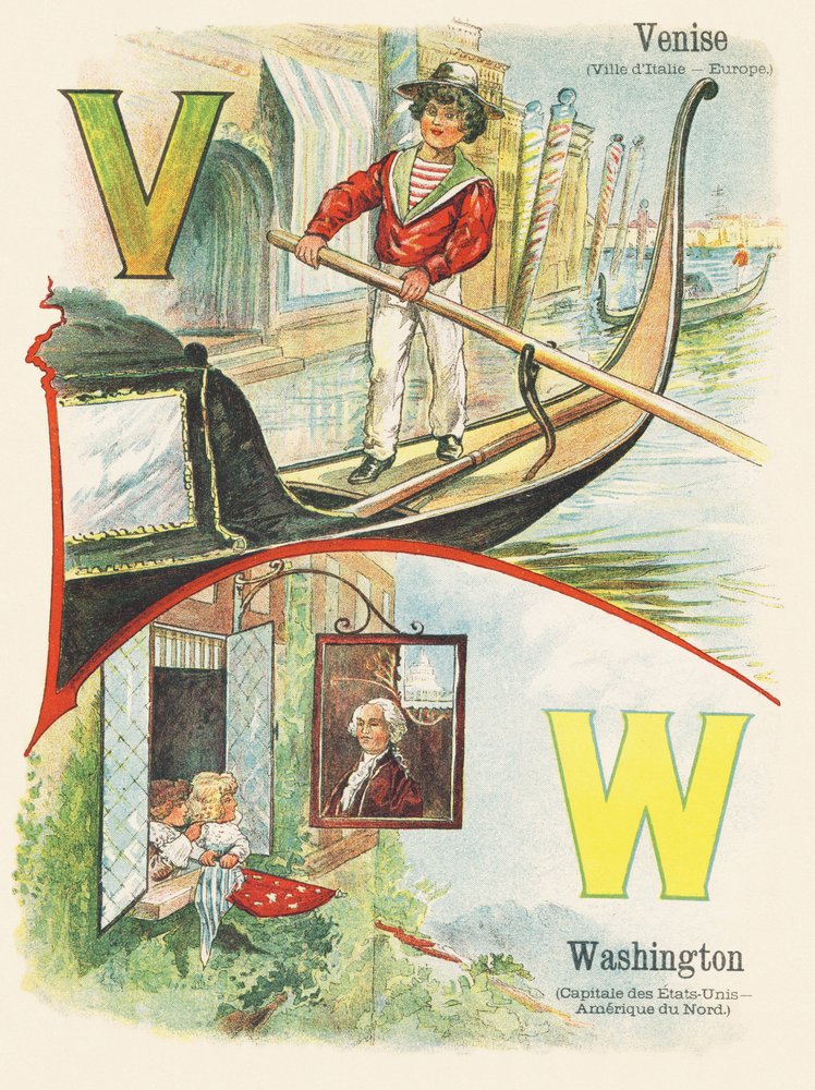 V W: Venice, Washington - ABC of the Two Worlds. Emile Guerin ...