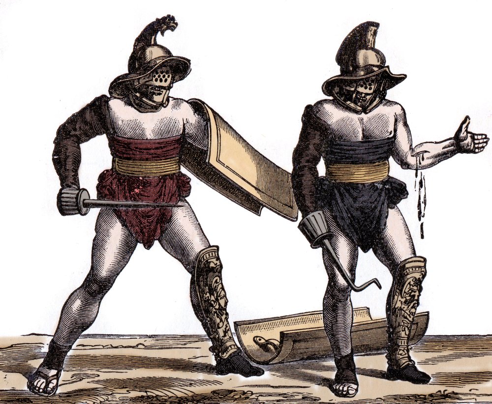 Easy Gladiator Drawings Animated Self Drawing Fighter Gladiator
