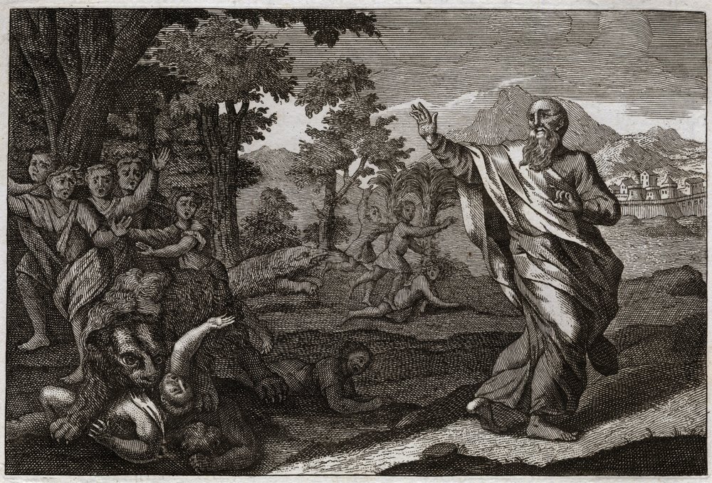 Children Devoured by Bears by Unknown artist: Fine art print