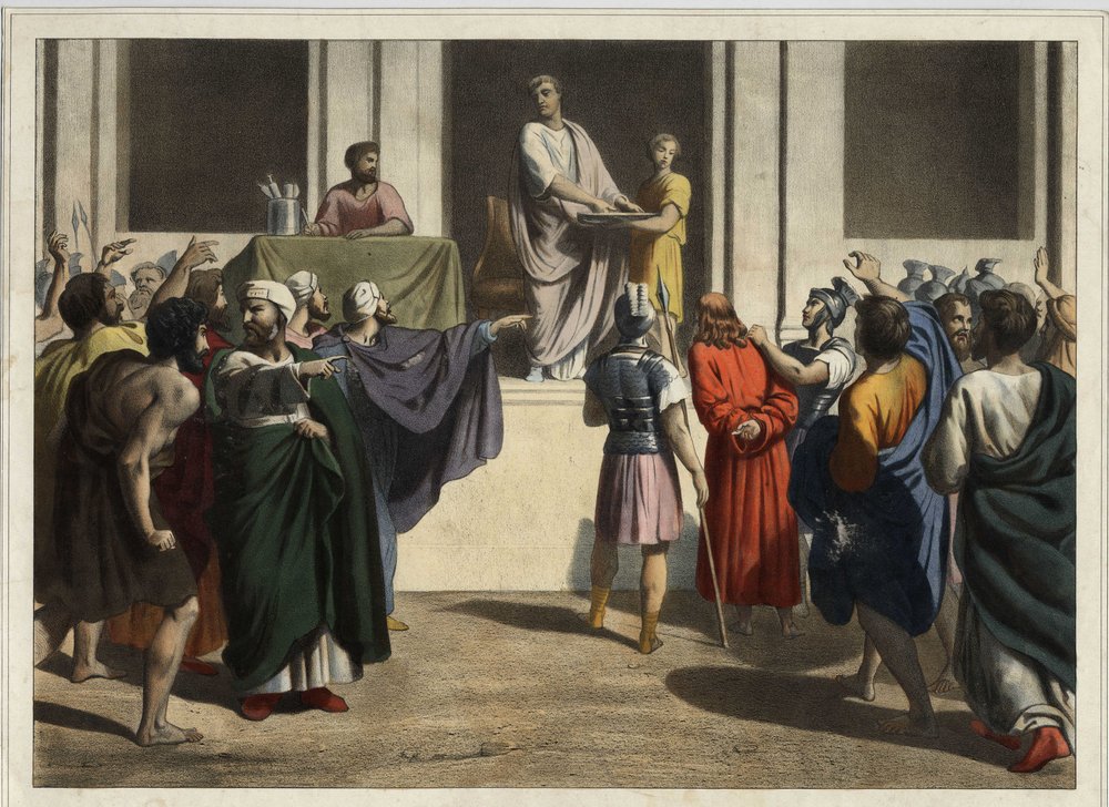 Jesus And Pontius Pilate