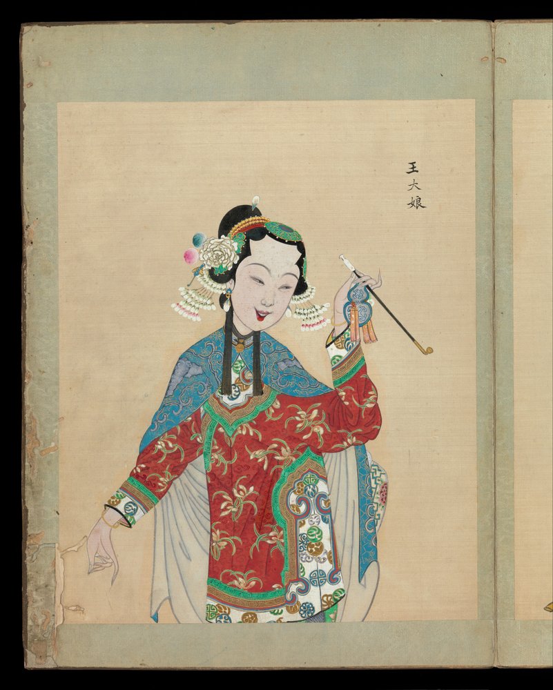 One Hundred Portraits of Peking Opera Characters, Late 19th-Early 20th Century by Unknown Artist