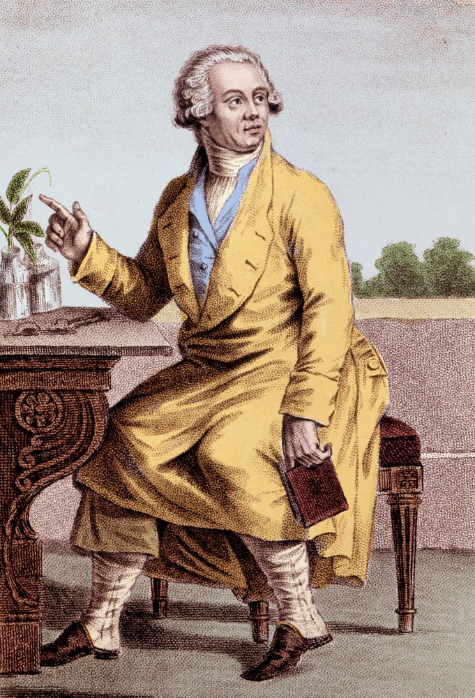 Portrait of Antoine Laurent de Lavoisier (1743-1794), French chemist by Unknown artist