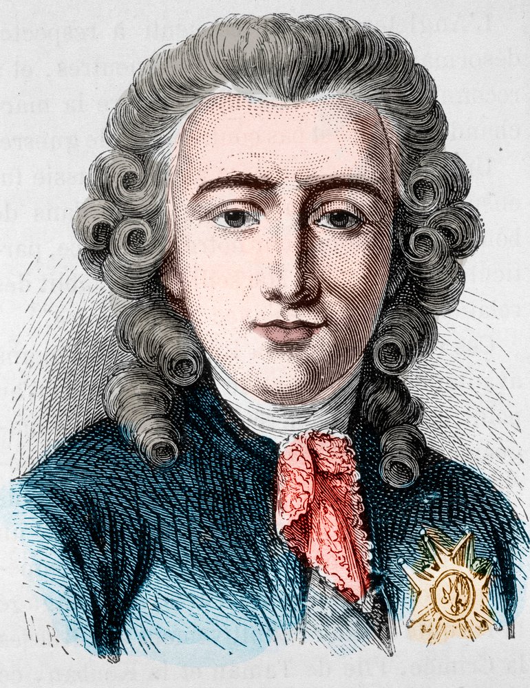 Portrait of Charles Alexandre de Calonne, French politician - in 'L ...