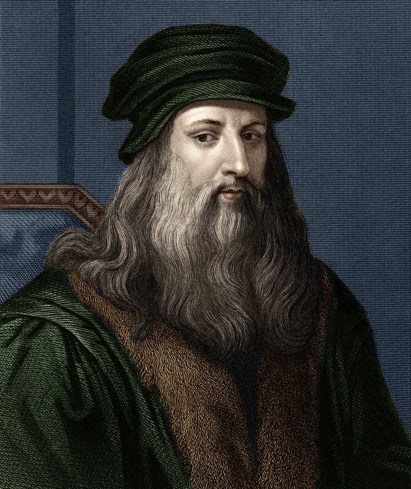 【2024年】高評価レビューアイテム特集 Leonardo of Portrait da painter. Italian (1452-1519), Vinci アート・デザイン・音楽