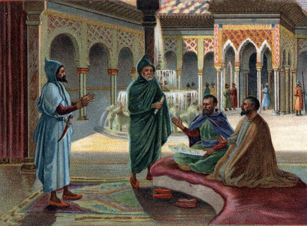 Scenes of Disappeared Kingdoms: Moorish Council (Moorish, name given to ...
