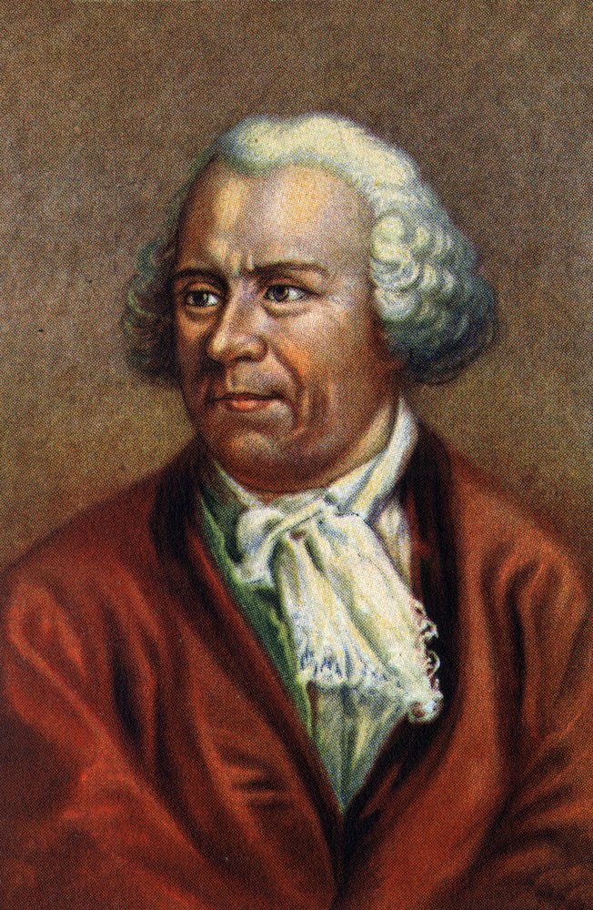 Portrait of Leonhard Euler, Swiss Mathematician