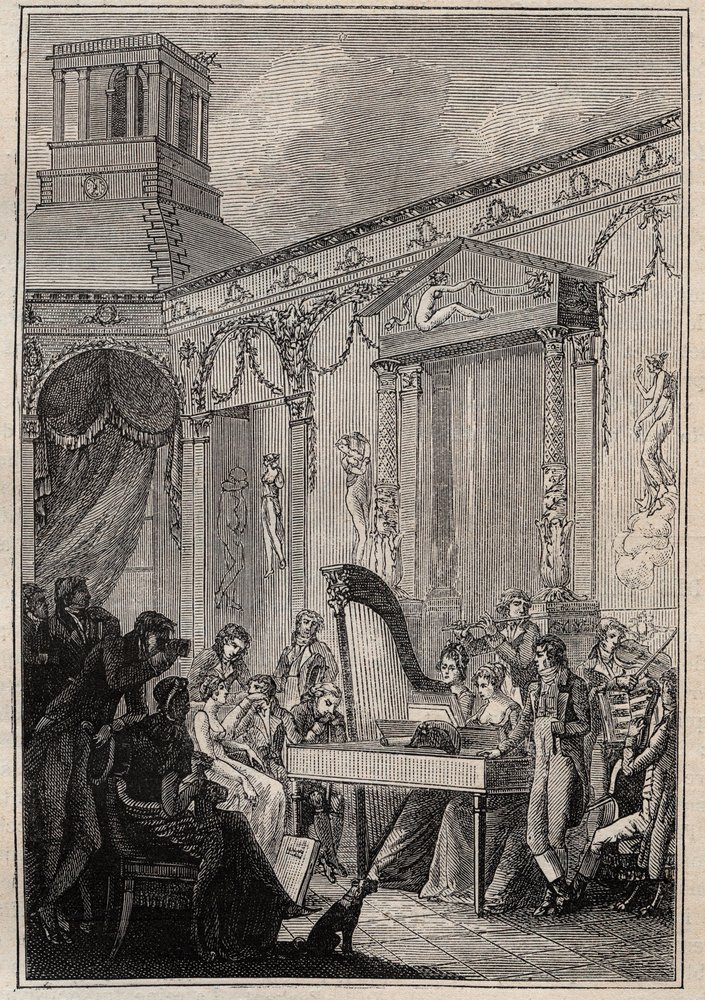 A Concert of Pierre-Jean Garat, Musician and Baritone Singer by Unknown artist