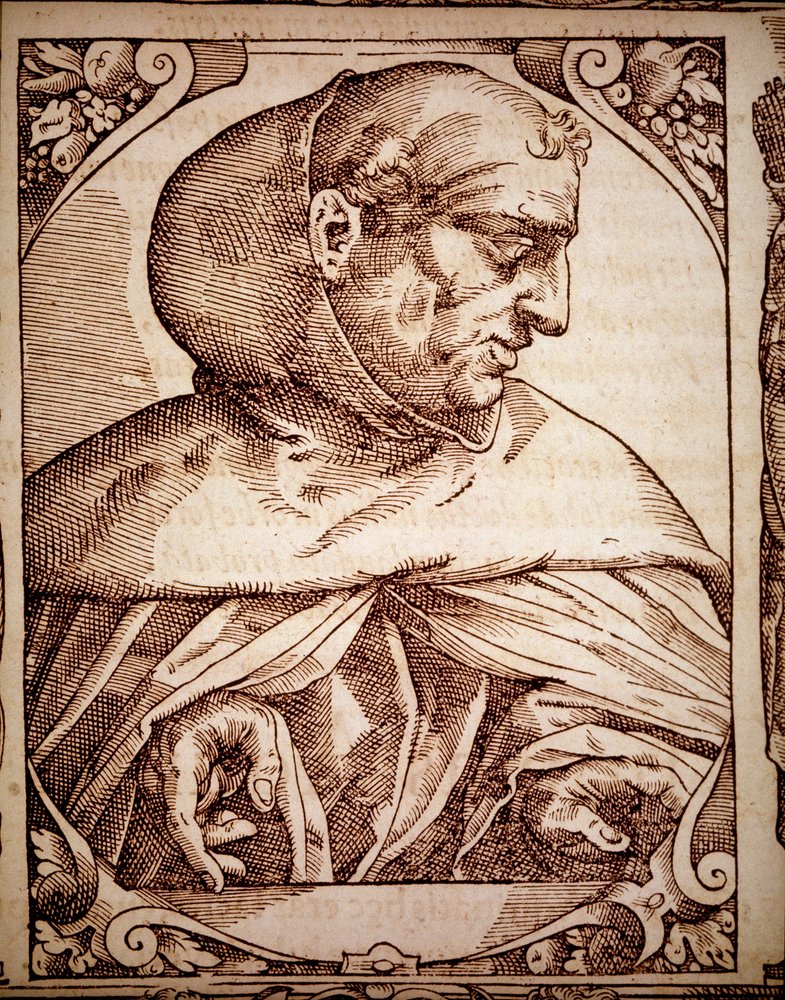 Albert the Great in Elogia Virorum Illustrium by Unknown artist