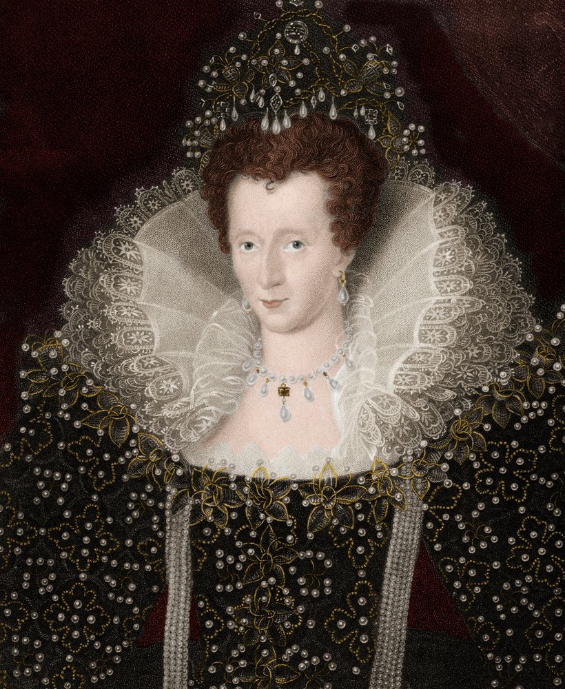 Portrait of Queen Elizabeth I of England (1533-1603)