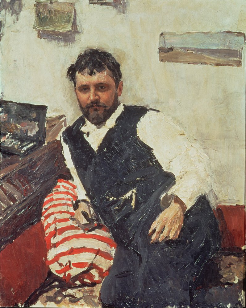 Portrait of Konstantin Korovin (1861-1939), 1891 by Valentin Aleksandrovich Serov
