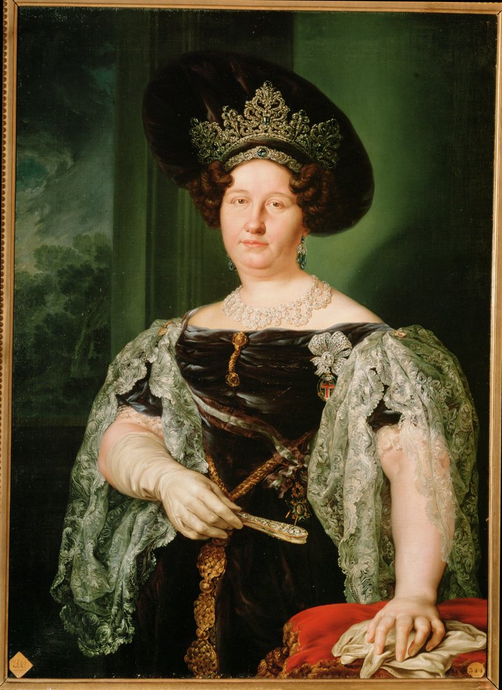 Maria Christina de Bourbon, fourth wife of Fernando VII