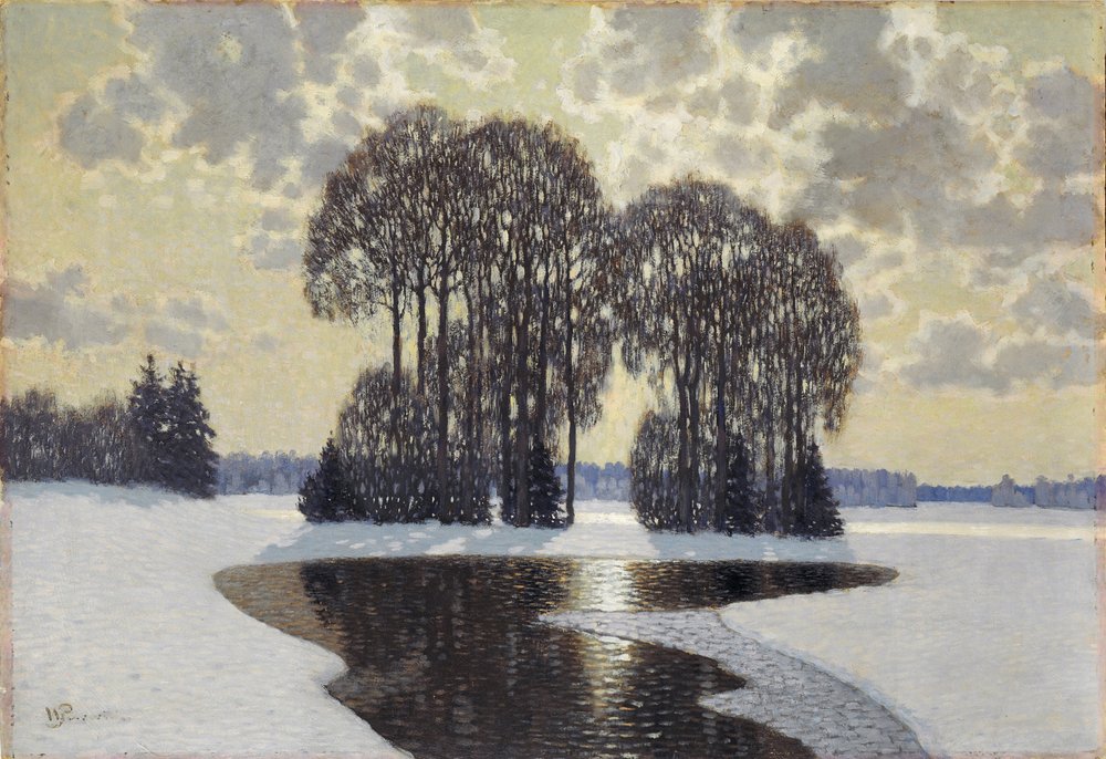 Winter, c. 1910 by Vilhelms Purvitis