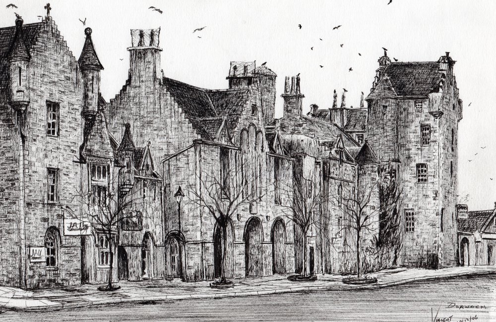 Dornoch Scotland by Vincent Alexander Booth