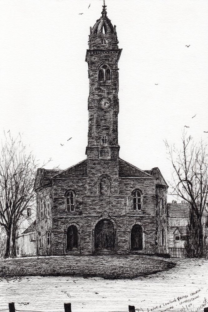 Lorne & Lowland parish church, 2007 by Vincent Alexander Booth