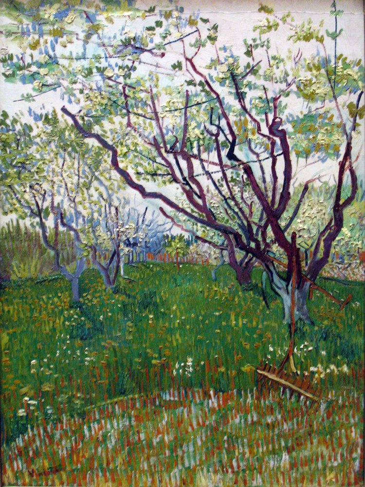 The Flowering Orchard by Vincent van Gogh