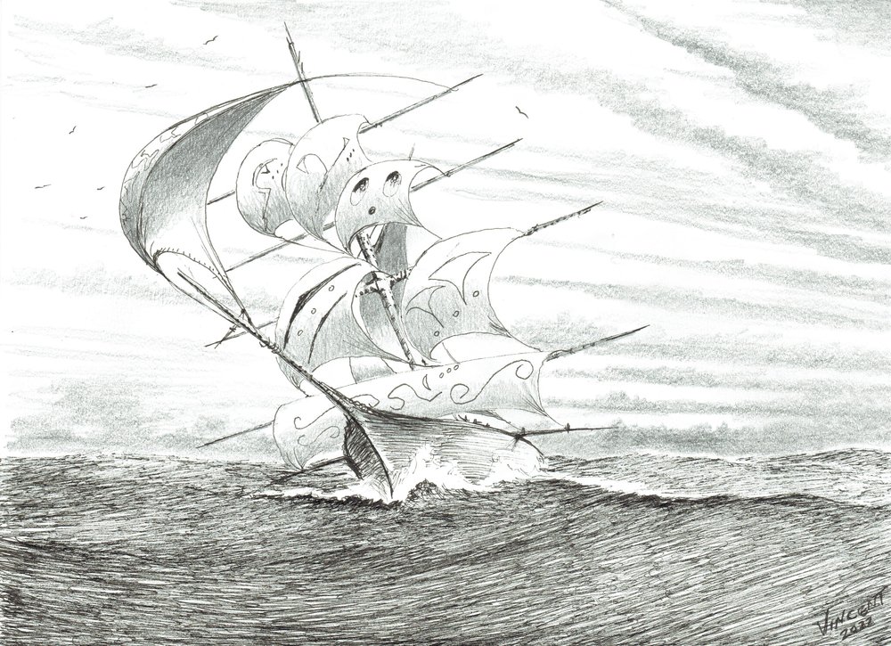 Storm Creators Gizhiginskaya Guba, 2022 by Vincent Alexander Booth