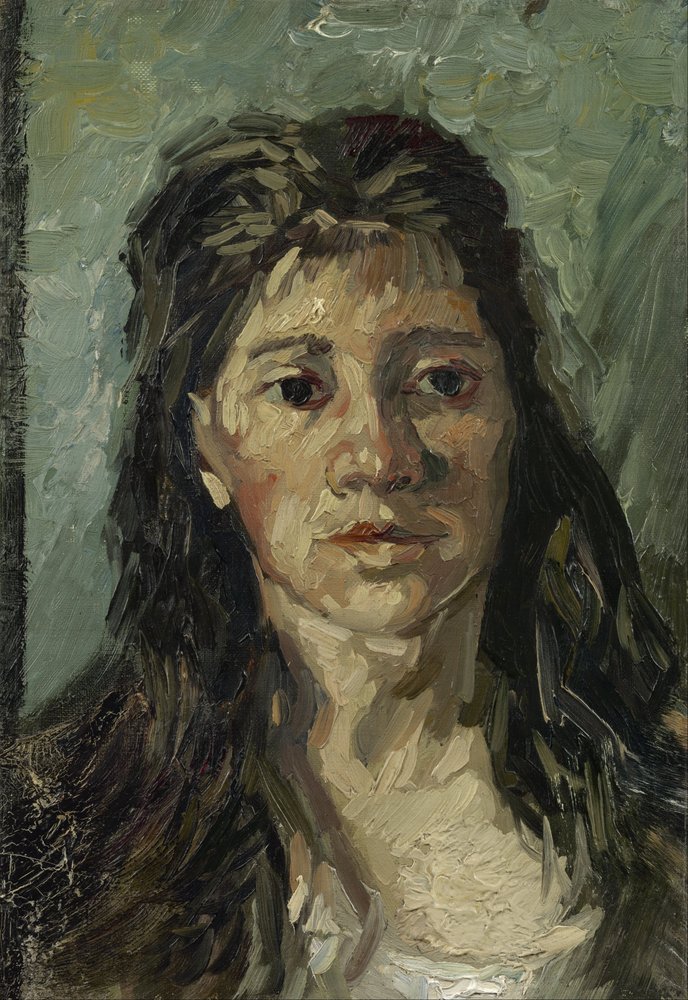 Head of a prostitute by Vincent van Gogh