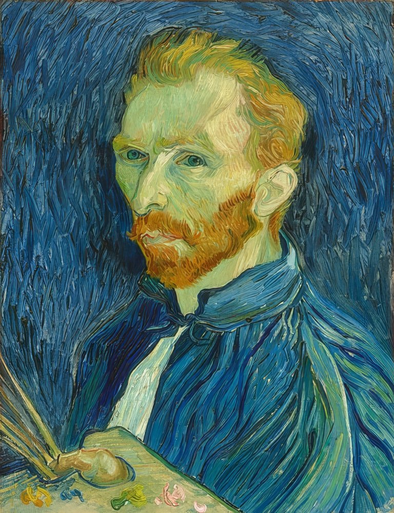 Self-Portrait, 1889 by Vincent van Gogh