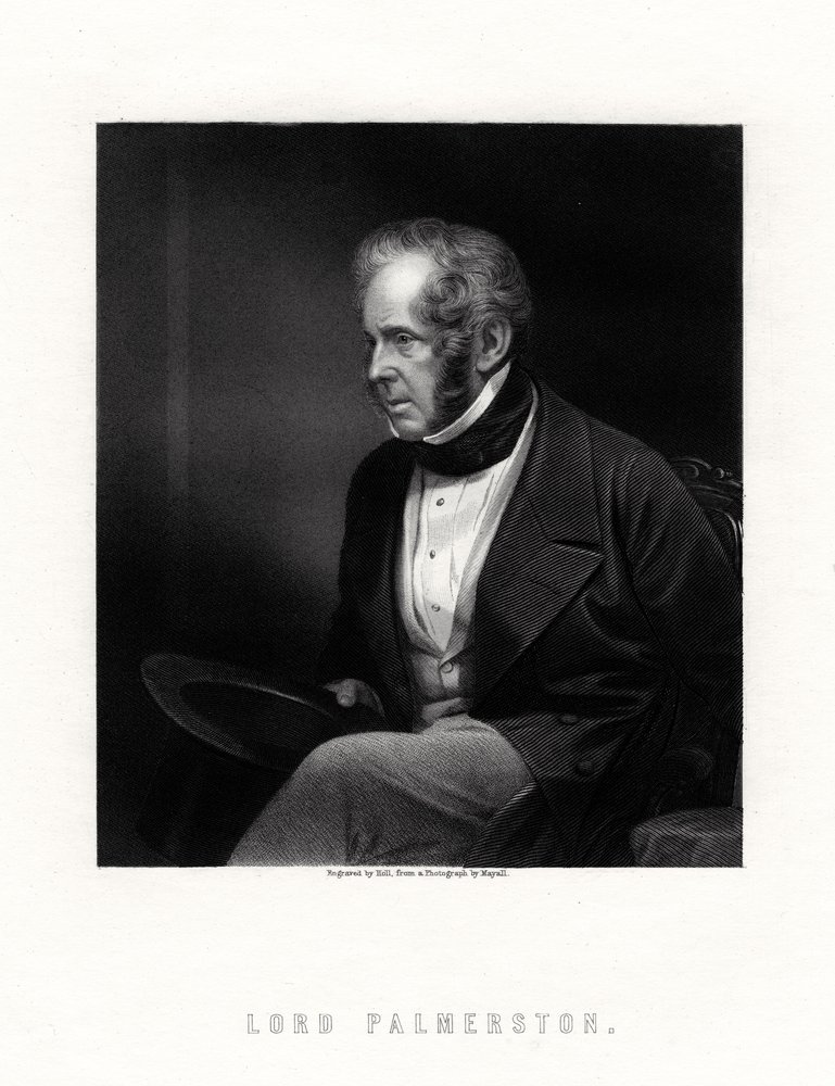 Lord Palmerston, British Prime Minister, 19th Century by W. Holl