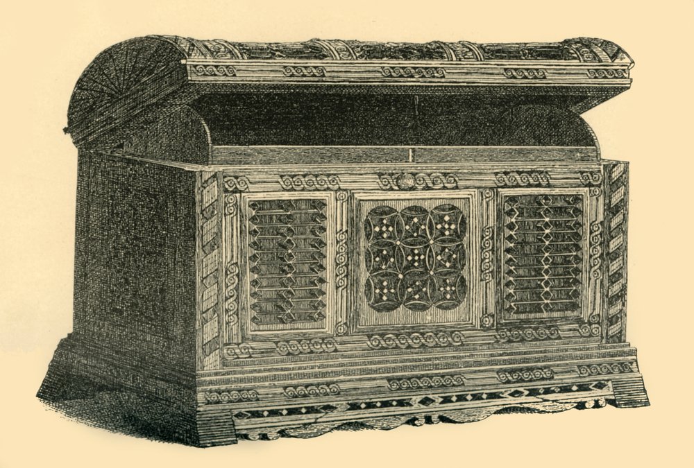 Carved Openwork Box by W Tucker