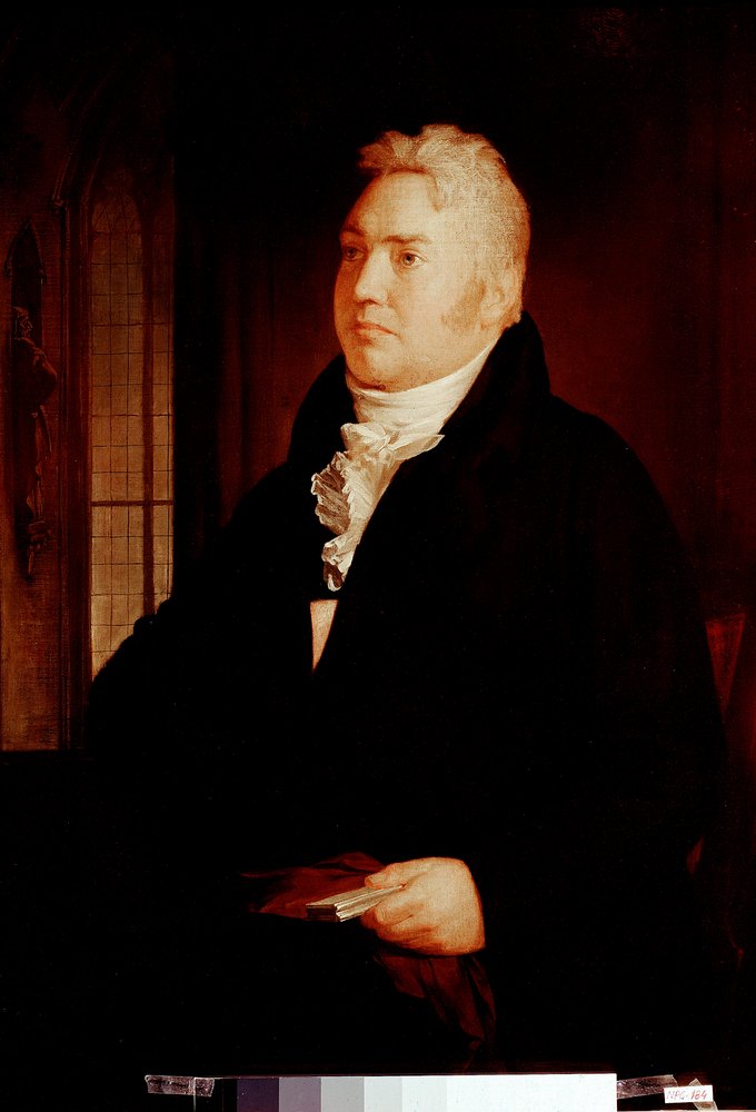 Portrait of Samuel Taylor Coleridge by Washington Allston