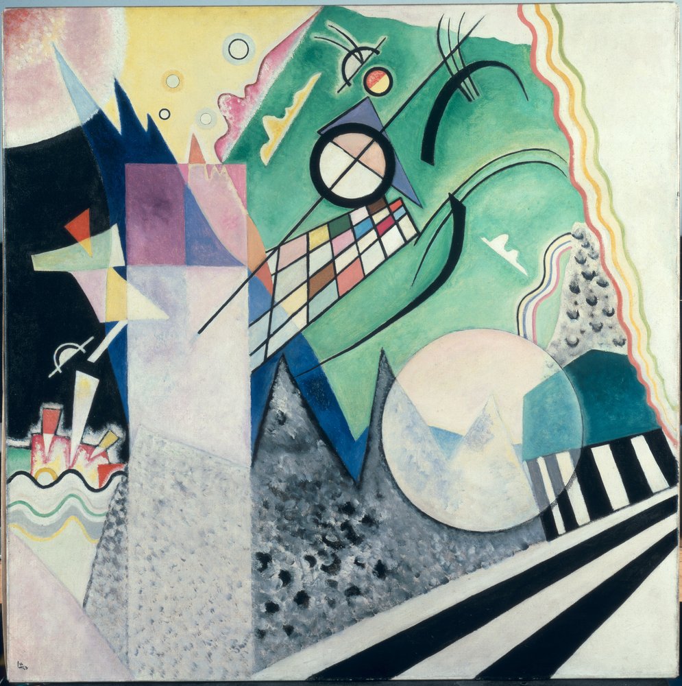 Green Composition, 1923 by Wassily Kandinsky