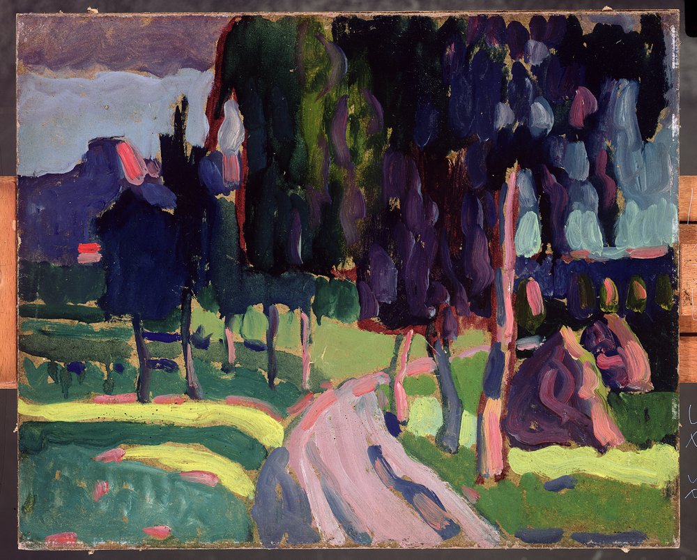 Summer at Murnau, 1908 by Wassily Kandinsky: Fine art print