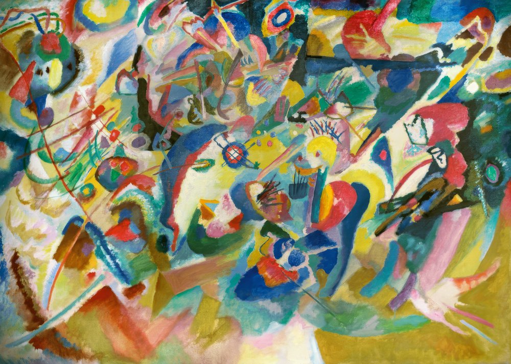 Sketch 3 for Composition VII by Wassily Kandinsky