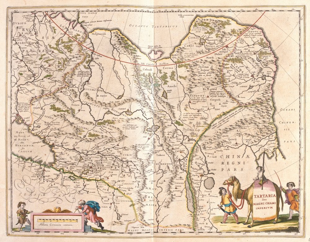 Tartary and Northern Part of China and Korea, in 'Theatrum Orbis ...