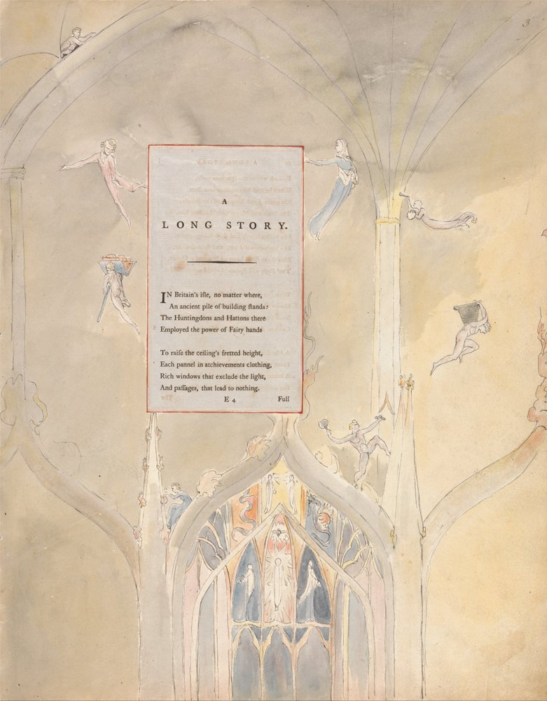 The Poems of Thomas Gray, Design 25 by William Blake